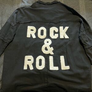 Elan Black Denim Jacket